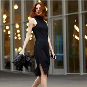 MPG Mock Neck Bodycon Dress